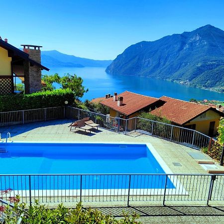 Happy Guest Apartments - Lake Panorama & Pool Riva di Solto Zewnętrze zdjęcie